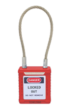 Load image into Gallery viewer, CABLE SHACKLE SAFETY PADLOCK
